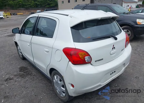 2015 Mitsubishi Mirage De from USA, damaged, VIN ML32A3HJ7FH036589